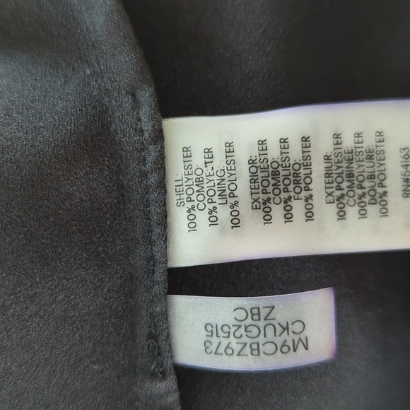 Calvin Klein Floral Asymmetrical Dress Black Pink 8 bohemian wedding party - Picture 6 of 7